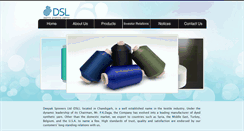 Desktop Screenshot of dsl-india.com